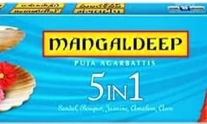 Mangaldeep 5in1 Agarbatti - 80 Sticks