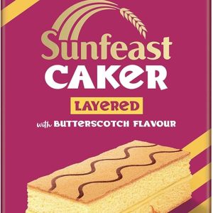 Sunfeast Caker Layered with Butterscotch Flavour, 300g