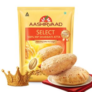 Aashirvaad Select Sharbatti Wheat Atta 5 kg