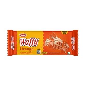 Dukes Waffy - Orange flavoured creamy & crunchy Wafers (60-55 grams)