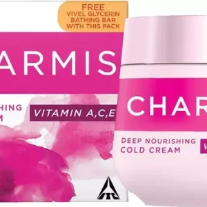 Charmis Deep Nourishing Cold Cream 100ml with Vivel Glycerin Soap 75g