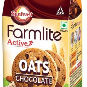 Sunfeast Farmlite Active Oats with Chocolate Biscuits 150g