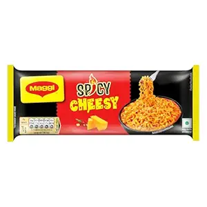 Maggi spicy cheesy noodles 304 pp mrp 100