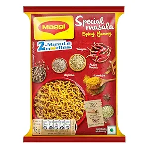 Maggi 2-minute special masala instant noodels 75g mrp 20