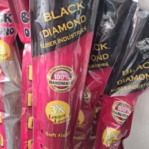 Black Diamond Soft Grass Broom by Kuber Industries