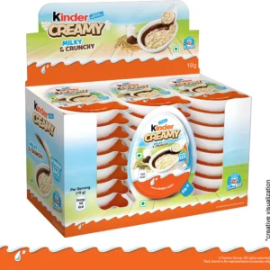 Kinder Creamy Milky & Crunchy Chocolate 19g