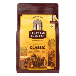 India Gate Classic Pure Basmati Rice 1kg