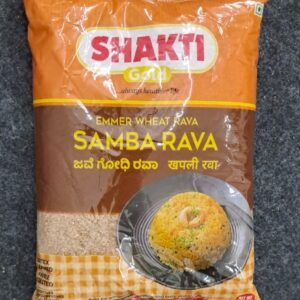 Shakti Gold Samba Rava (Emmer Wheat Rava) 1kg