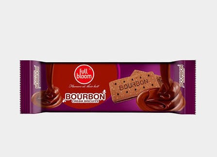 Full Bloom Bourbon Cream Biscuits 120g
